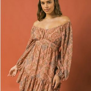 NWT Paisley Dress Flying Tomato Size Small